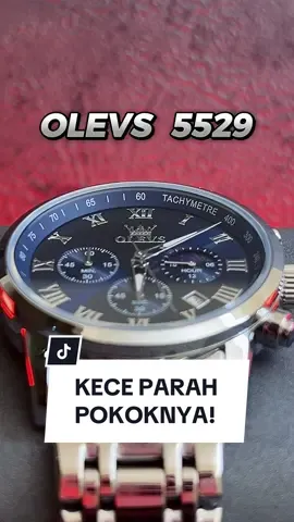 Selain stainless steel nya yang keren, desain jam tangan Olevs satu ini juga kece parah! #olevs #jamtanganpri #jamtanganmurah #kece #premium #PromoGuncang1010 