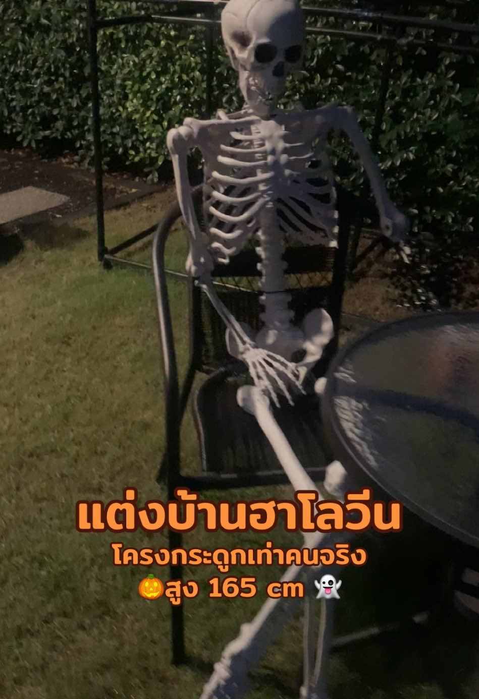 ตอบกลับ @ฟ้าใสใส กดในตระกร้าได้เลยจ้า ติดไฟเพิ่มด้วยคือเริ่ด #แต่งบ้านฮาโลวีน #halloween #halloweendecorations 