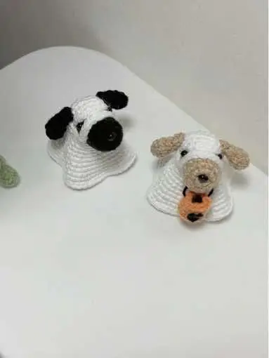 Halloween Puppy🎃👻 #crochetpuluuuk #crochet #rajutan #fypシ゚viral #fyp #fypシ #handmade #crochetersoftiktok #crochettiktok #halloween 