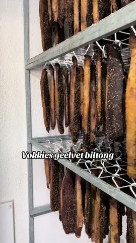 Vokkies Se Geelvet Biltong is op n ander Vlak #afrikaans #bokke #spice #food #spice #food #biltong 