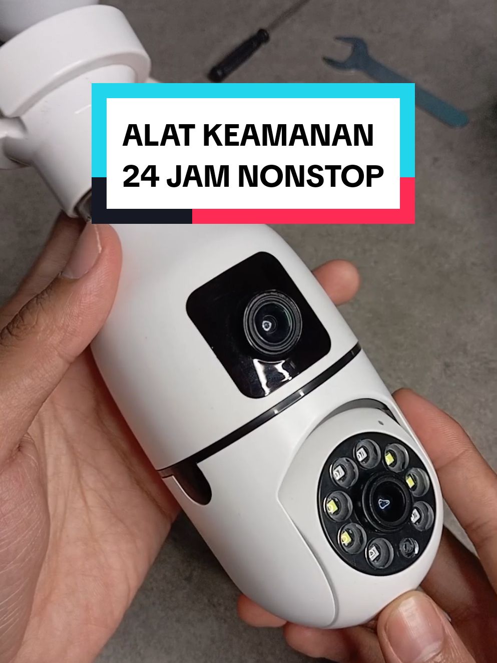 rekomendasi cctv dual kamera untuk keamanan rumah dan toko #cctvpantaulewathp #rekomendasicctv #cctvlampu #promoguncang1010 