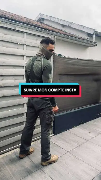 Suivre ce compte, c’est investir dans ta préparation et ton évolution physique sur le long terme.  Donc si tu veux plus de contenu mili ou des vidéos d’entraînement fonctionnel spécifique au combat, terrain ou à la survie, c’est sur mon compte Instagram que ça se passe 😉 #armee #militaire #survie #military 