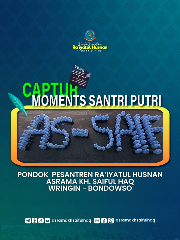 Assaif Keren Pondok Pesantren Ra'iyatul Husnan Asrama KH.Saiful Haq Wringin Bondowoso Created By Biro Kominfo #mediaassaif #asramakyiasaifulhaq #assaif #birokominfo #biro_kominfomediaassaif