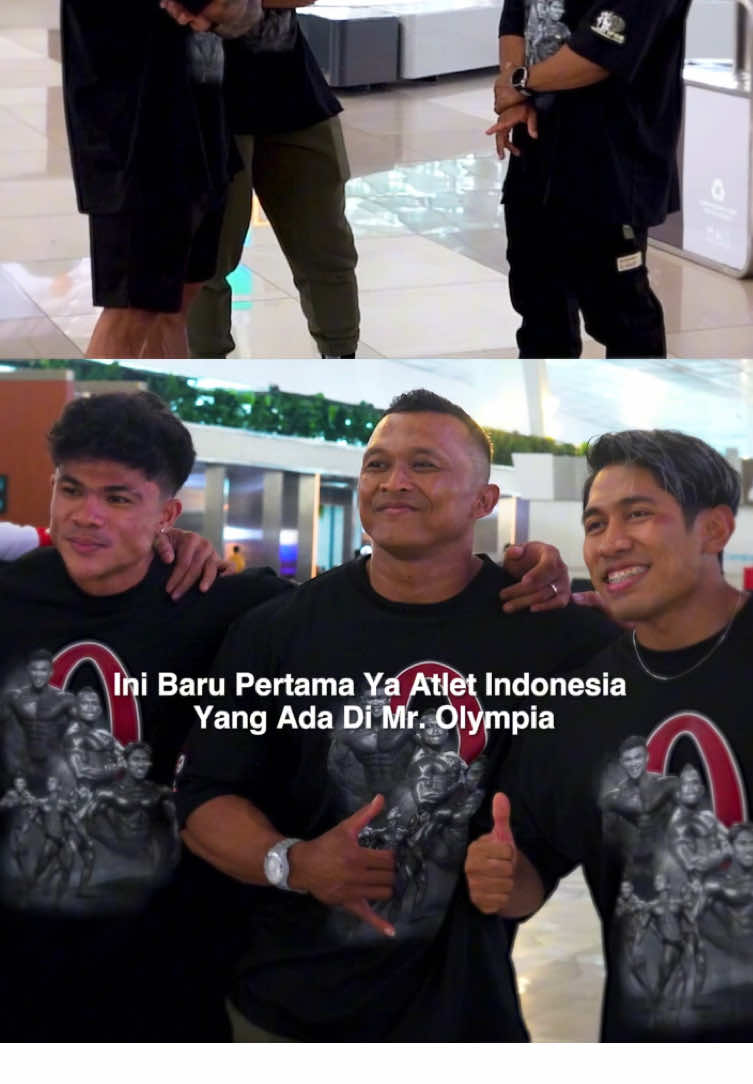 Indonesia Goes To ⭕lympia! 🇮🇩 Dengan bangga kami mengantarkan 3 atlet luar biasa, @Chris putraa , @IFBB PRO Isai Kesek 🇮🇩 , & @IFBB PRO FUAD , untuk berlaga di panggung paling bergengsi dunia binaraga, Mr. Olympia 2024 di Las Vegas!🔥💪🏻 Perjalanan mereka tidak akan mungkin tanpa dorongan dan dukungan dari para teman seperjuangan yang selalu memberi dukungan dan motivasi di setiap langkah, @Noviawijayantiii ,  @monicasinatra , @dodysyahputra_  Ini kebanggaan yang kita bawa bersama sebagai bangsa. Dengan penuh semangat, mari kita satukan doa dan dukungan untuk mengantar nama Indonesia bersinar di panggung dunia! 🙏🏼🇮🇩 #IndonesiaGoesToOlympia #Olympia #Olympia2024 #OlympiaVegas 