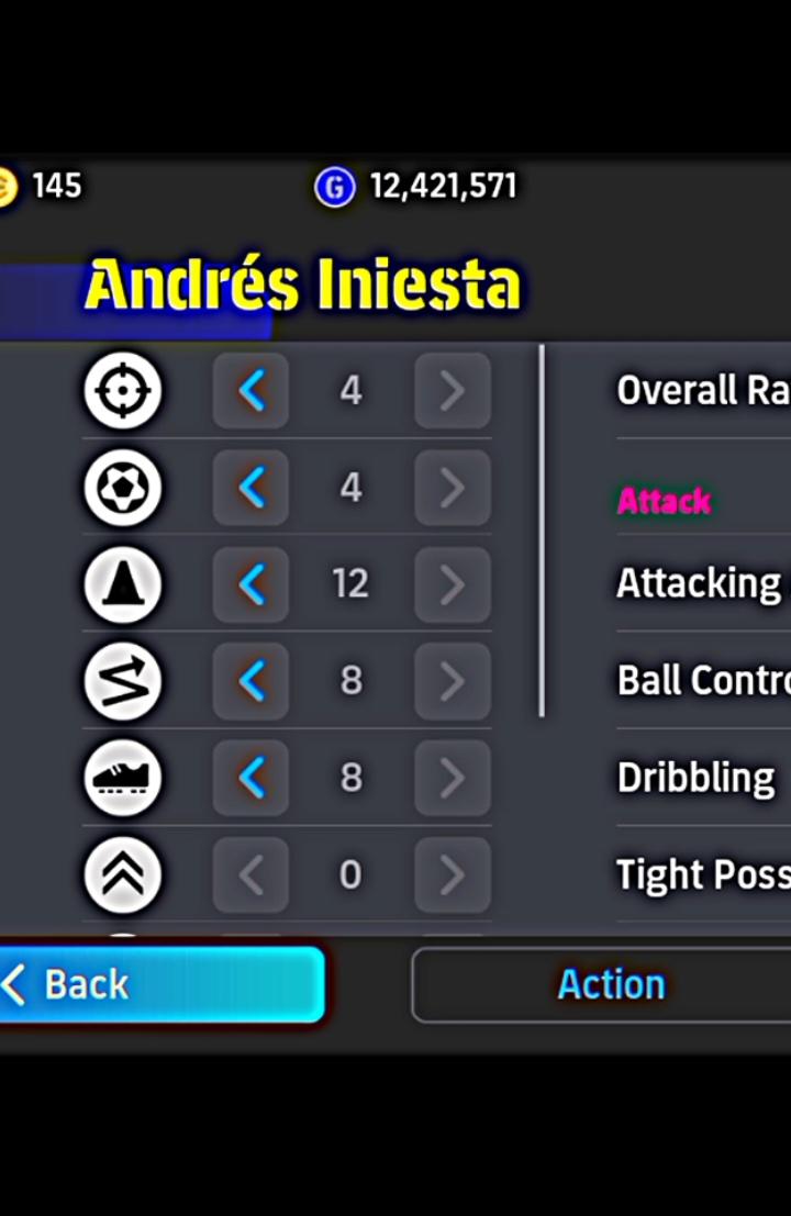 How to training Andrés Iniesta  #efootball2025 #khayo_gaming #efootball2023 #khayo 