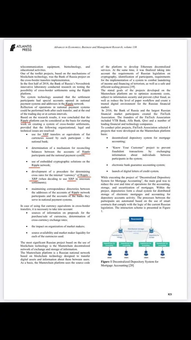The Central Bank of Russia is considering using XRP for cross-border payments. This news comes as Russia prepares to launch its central bank digital currency, the digital ruble, in 2025. According to a document published in 2020, the Bank of Russia researched and piloted XRP back in 2018 for cross-border settlements, concluding that the Ripple platform could be a viable basis for creating a system of cross-border settlements ¹. The digital ruble's launch would be a significant milestone, making Russia the first major economy to introduce a CBDC. This development could potentially boost XRP's value, as it might work in favor of the cryptocurrency #News #Charlieward #Trending #MAGA #Bankcrash #QFS 