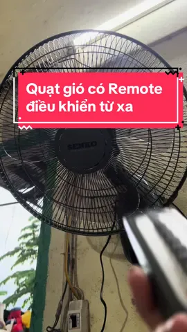 Quạt treo tường senko có remote điều khiển quạt từ xa#quattreotuong#quatsenko#xuhướng#sale1010