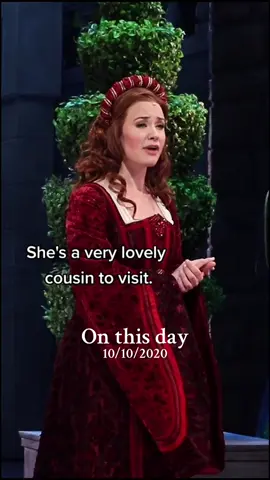 #onthisday throwback to when we went mega viral 🤪#sierraboggess #everafter #alliancetheatre 
