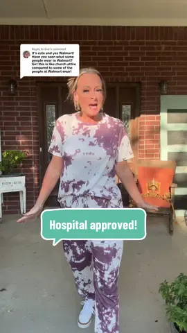 Replying to @Eve  #loungewear #hospital #falldealsforyou 