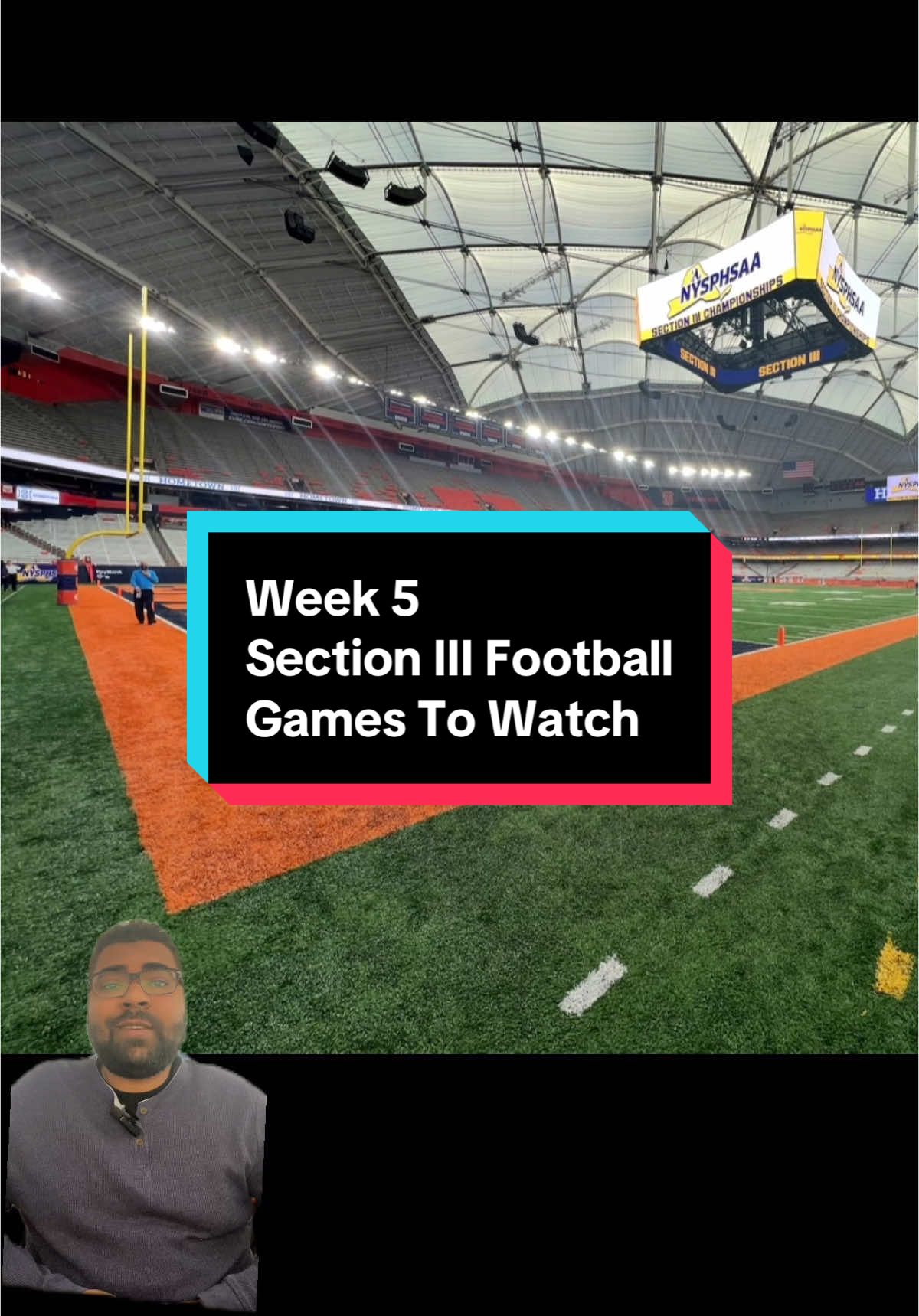 Here are the Section III football games to watch in Week 5 #highschoolfootball #footballtiktok #syracuseny #fyp #greenscreen 