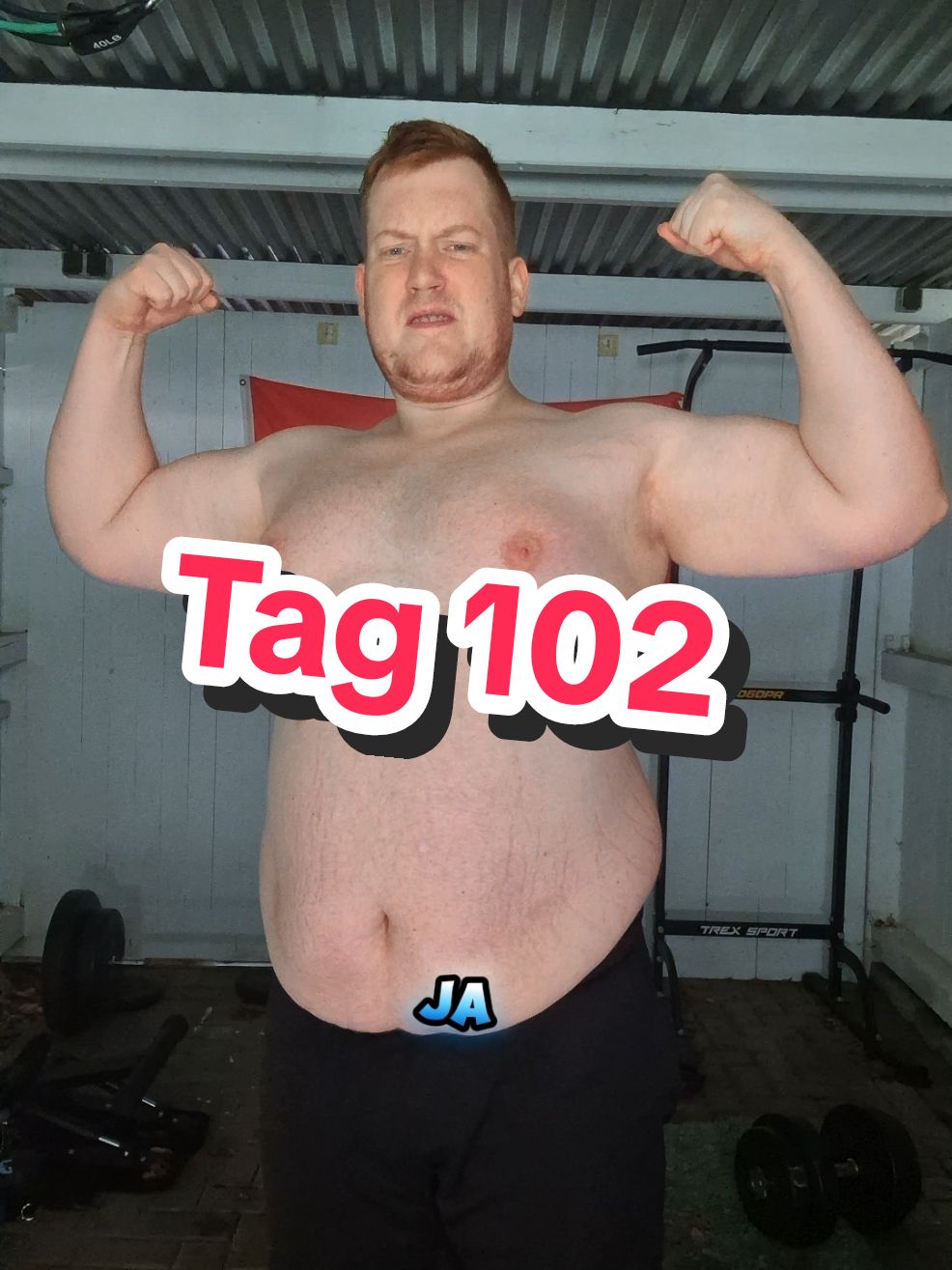 Tag 102 meiner 365 Tage Body Transformation Challenge! #diät #abnehmen #transformationchallenge #bodytransformationchallenge #weightlosstransformation #bodybuilding 