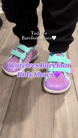 These are literally so cute on miss Emmie girl🥹💜 #toddlers #kids #shoes #WateLves #barefootshoes #MomsofTikTok #momlife #toddlermom  @WateLves ✨
