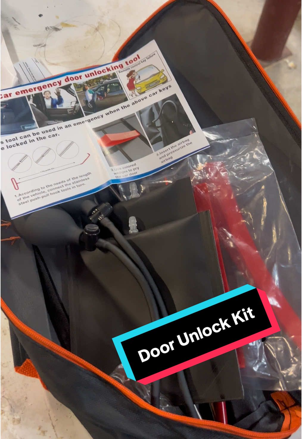 I’m sure most of you have locked your keys in your car before. I have muntiple times… I finally grabbed one of these kits that will make it super simple to unlock  . . . #car #carlock #kit #diykit #DIY #cardoor #shop #tiktok #blackfriday #TikTokShop 