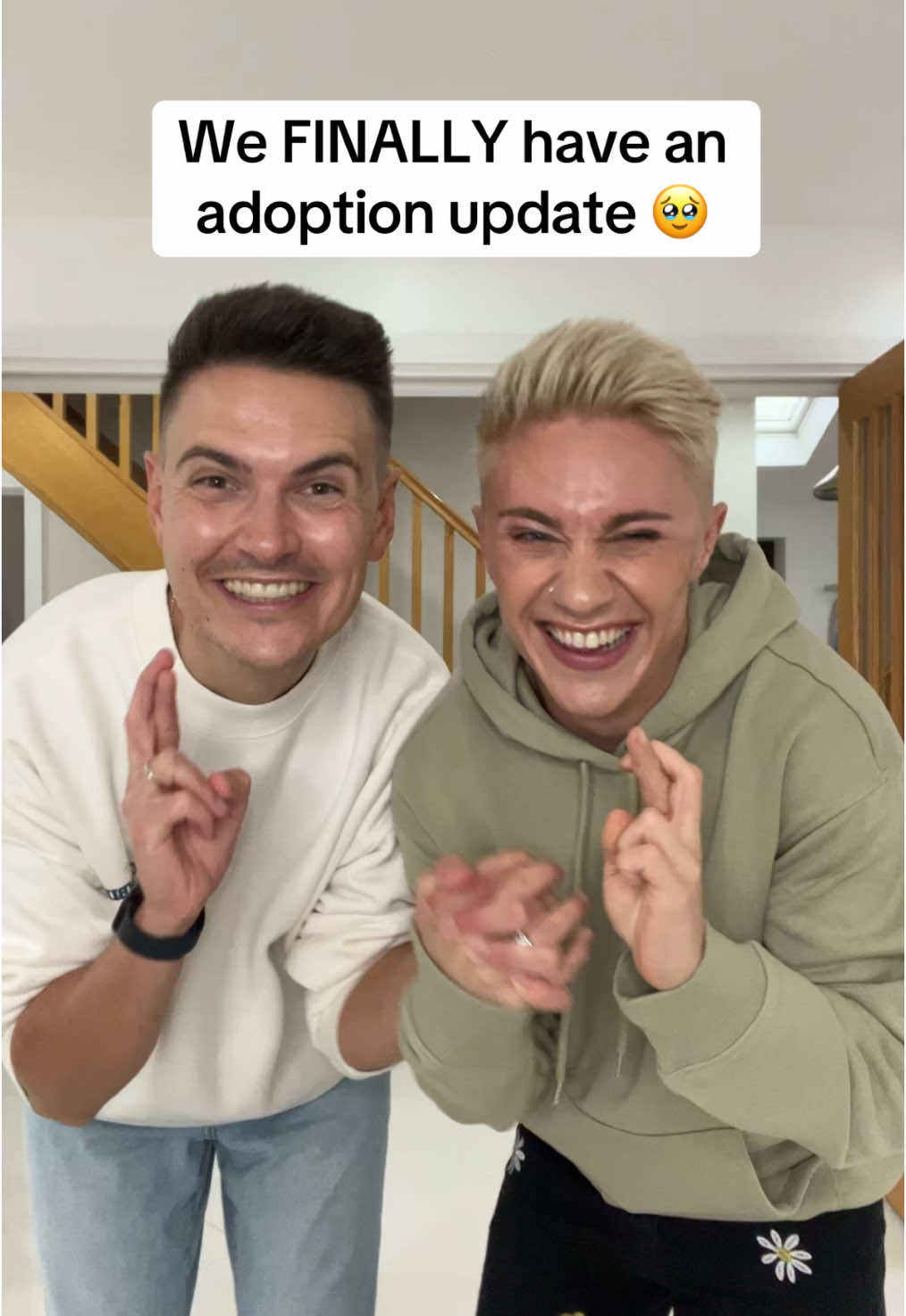 Literally a week away from such a huge moment 🥹❤️ #couplecomedy #adoption #couples 