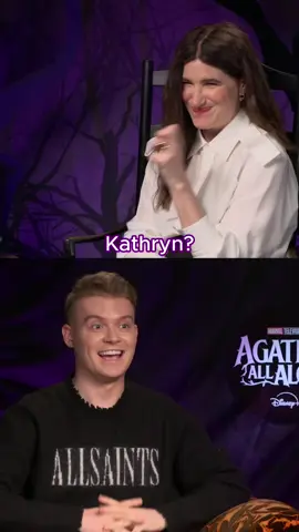 I am SO obsessed with Agatha All Along i just needed to share this interview with the queen herself!! #agathaallalong @Disney UK @Disney+ 