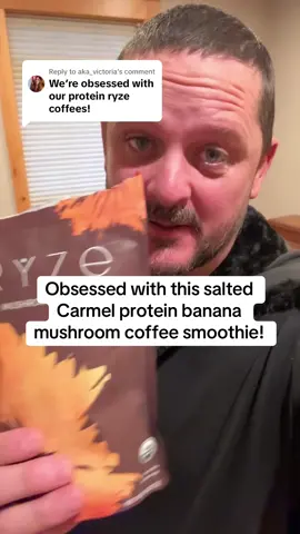 Replying to @aka_victoria i think im onto something with this salted caramel protein banana mushroom coffee high protein smoothie. 🤗 #HighProteinSmoothie #MushroomCoffee #HealthyHabits #coffeerecipes #coffeehacks #coffeetiktoks #peoplemakingcoffee #functionalmushrooms #mushroombenefits #mushroomcoffee #reishi #lionsmane #falldealsforyou #creatorsearchinsights 