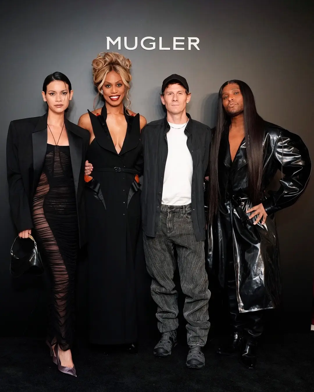 On Wednesday evening, friends of the House along with Creative Director @Casey Cadwallader gathered at The Roxy Hotel for the US premiere of “Inside the Dream: Mugler” documentary produced by Terminal 9 Studios and directed by Matthieu Menu.    #juanaburga @HEIR JORDYN @Eva Gutowski @Aweng Chuol wear Mugler by  Casey Cadwallader and @Laverne Cox wears #muglerarchives   “Inside the Dream: Mugler” is available to watch exclusively on CANAL+ in France and soonworldwide on selected platforms.   Credits: Getty   #mugler #mugler50years #insidethedream