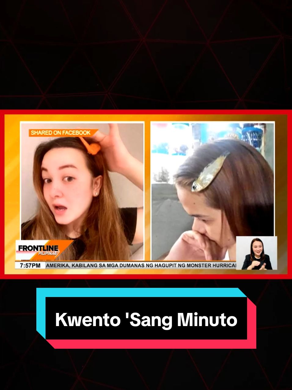 May dalang good vibes ang mga hanep na nabibili online. Nariyan ang iba't ibang hair clip na ang paandar ay... tuyo, itlog, at hita ng manok? #News5 #FrontlinePilipinas #NewsPH #SocialNewsPH 