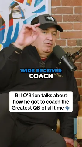 Bill O’Brien talks about how he got to coach the Greatest QB of all time 🗣️ #nfl #footballseason #patriots #tombrady #coach #coaching #tom #patriotsfootball 