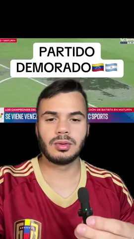 Se demora por LLUVIA el Venezuela Vs Argentina 🇻🇪🇦🇷 #vinotinto🇻🇪⚽️ #seleccionargentina🇦🇷 #greenscreen 