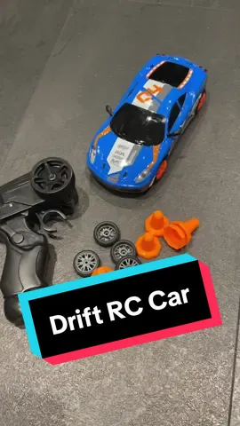 A perfect remote control toy car for car lovers! #rctoycar #drifttoycar #drift #cones #sparewheels #remotecontrol #cars #christmasgift #blackfridaydeals #tiktokmademebuyit #fyp 