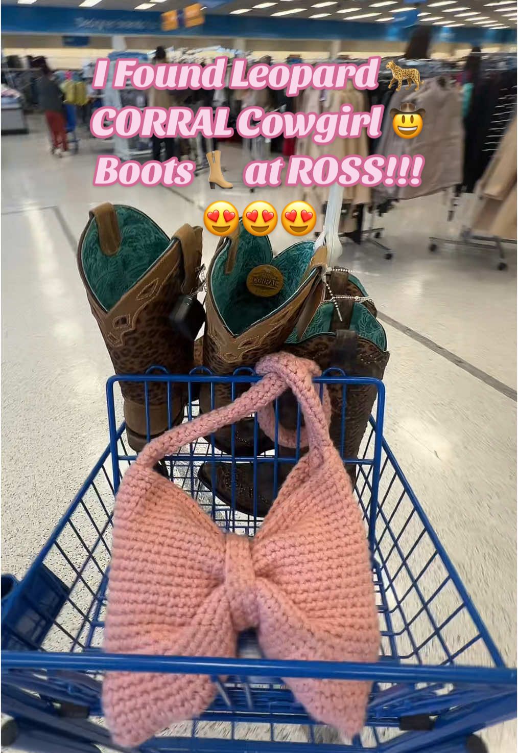 Someone send Help! 😩😍🐆🤠👢 @Ross Dress for Less @Corral Boots #rossfinds #cowgirlboots #cowboyboots #leopard #fall #fallfashion  #boots #corralboots #shopwithme #shoptok #shoppingvlog #Vlog #comewithme 