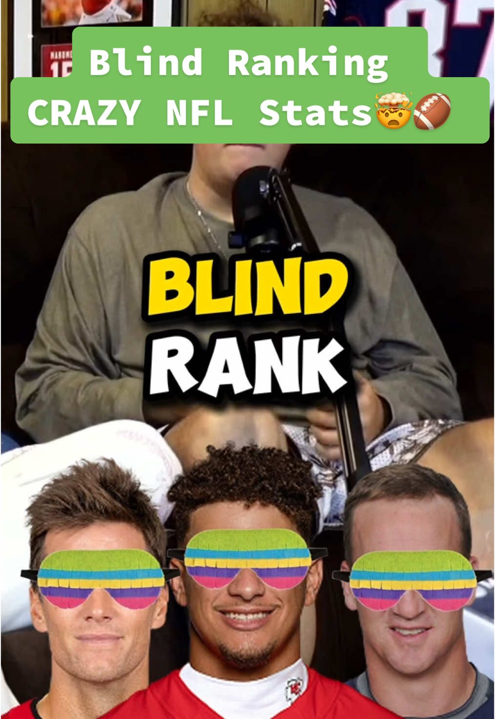 Blind Ranking CRAZY NFL Stats🤯🏈 #NFL #nflfootball #nflrankings #nflstats #fantasyfootball #nfldebate #nfltrivia #nfltiktok #fypnfl #fyp 