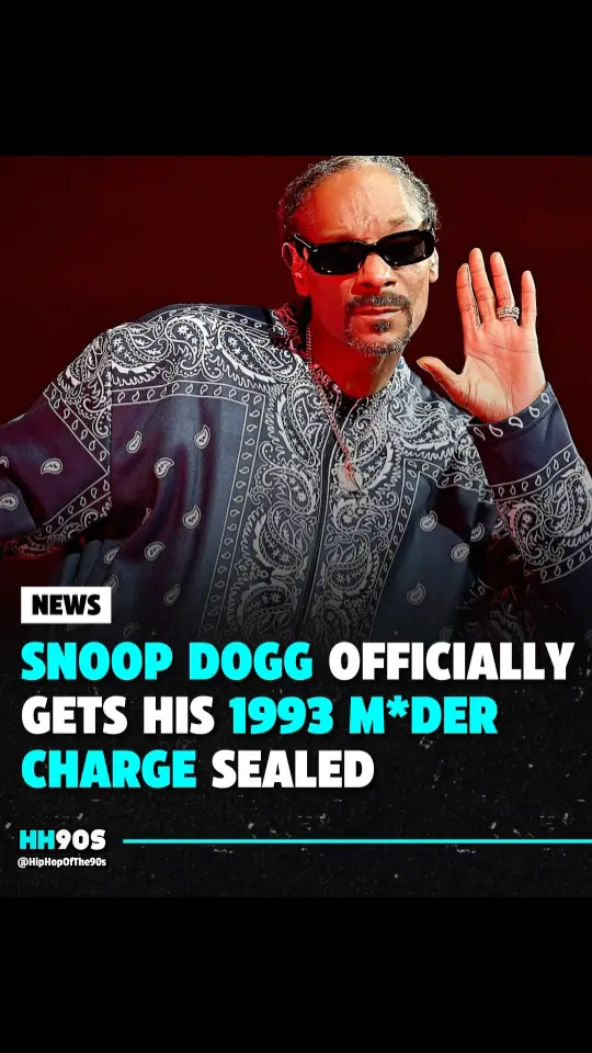 Snoop Dogg's 1993 m*der case has now been officially sealed 👀 He and his bodyguard were implicated in the sh*ing of a man in a park in Los Angeles, which resulted in a widely followed trial back then. As reported by TMZ, the court approved his petition in late February, bringing a final close to that part of his life. 📸 Via: @Snoop Dogg  #rap #hiphop #music #hiphopmusic #rapmusic #raptok #snoopdogg #snoop #news #rapnews #hiphopnews #90shiphop #oldschoolhiphop #rapper #hiphopartist #hiphopculture #hiphopofthe90s 