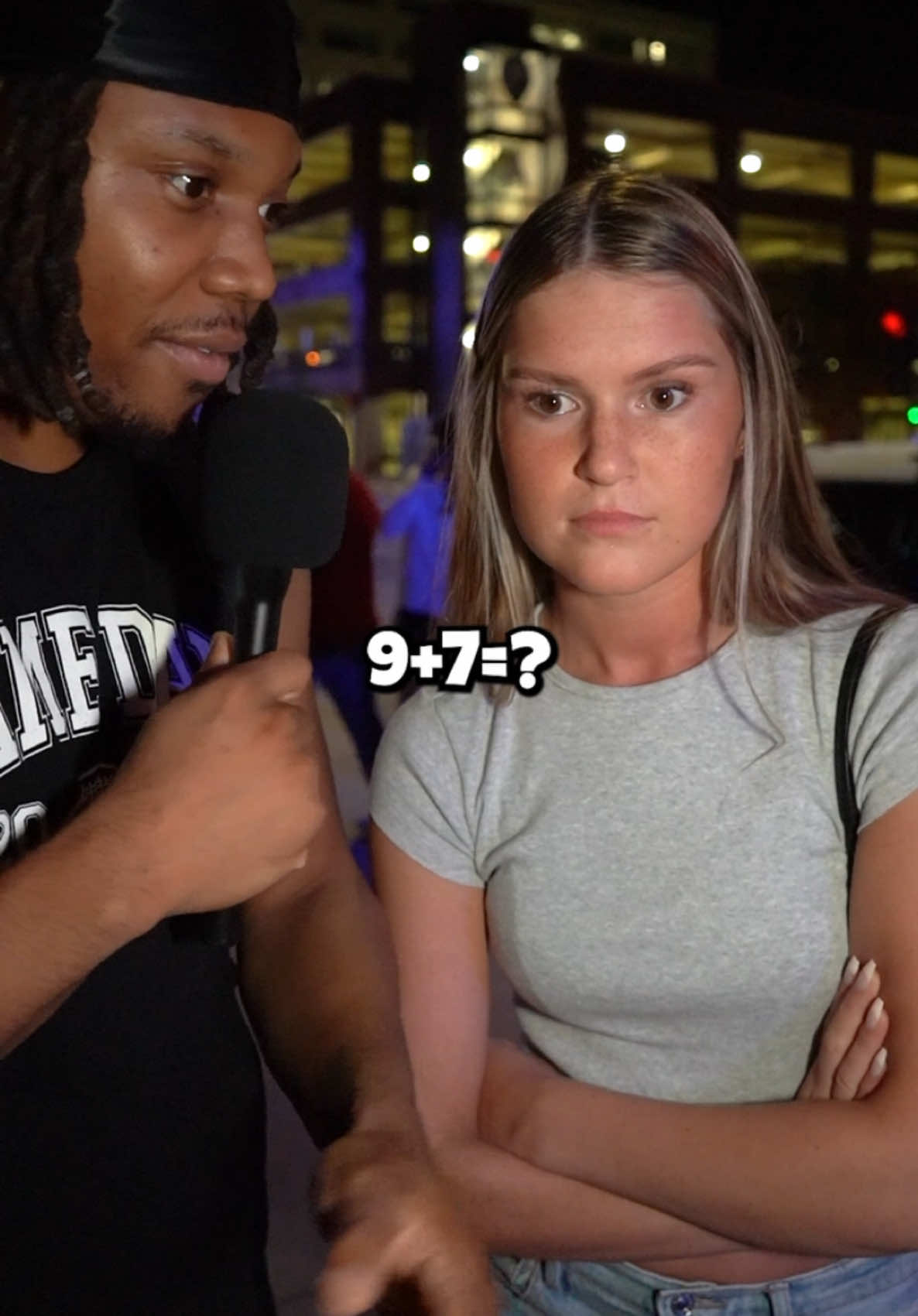 Yall Think Shes Smart? 😭 #fyp #foryou #viral #interview #publicinterview 