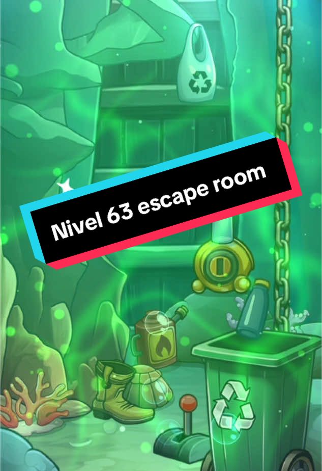 Nivel 63 escape room #gamer #escaperoom #destreza #acertijo #app #gaming #juegos #rompecabezas #escapetime #sergeekgaming 