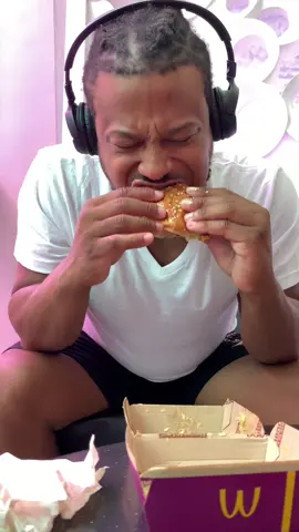 Mcdonalds New Chicken Big Mac Review #bstackstv #explorepage #fyp #viral #mcdonalds #chickenbigmac #kaicenat #foodjunkie #food