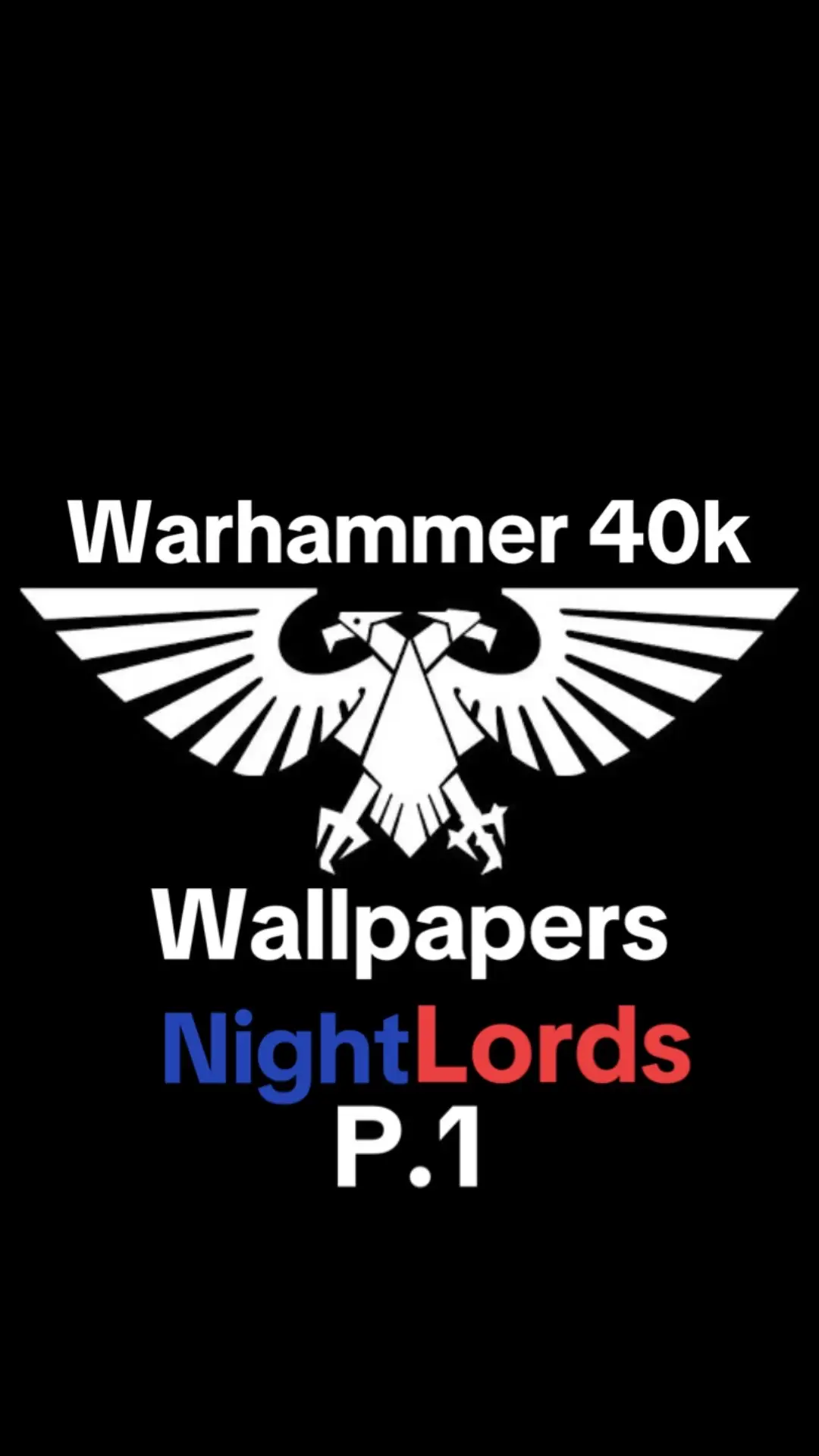 Probably my favorite heritical chapter in 40k #fyp #wallpaper #warhammer40000 #godemperor #spacemarine2 #lightning #dracula #nightlords40k