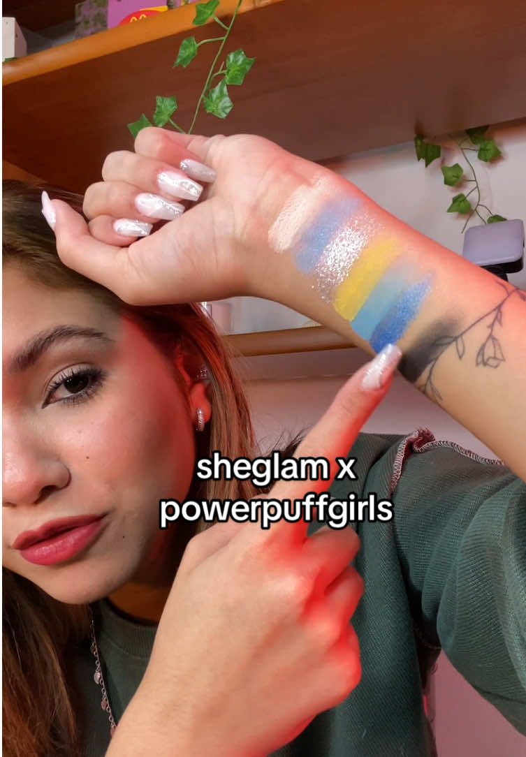 Te amo @SHEGLAM  #SHEGLAM #SHEGLAMcollection #sheglamxpowerpuffgirls 