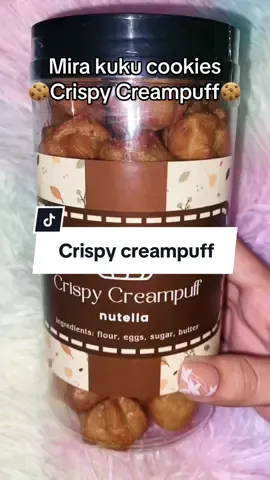 Finally dapat cuba mira kuku cookies crispy creampuff ni 🥹 Sumpah memang sedap 😋#fypシ #mirakuku #mirakukucookies #mirakukucrispycreampuff#crispycreampuff #cookies 