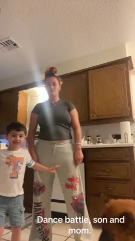 Dance battle, son and mom do you think won? #millennials #genalpha  #boymom #dancebattle #myson #twerktwerktwerk😍😍 