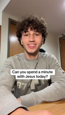 There are 1440 minutes in a day. Can you spend one with our Lord and Savior Jesus Christ? He died for yours and my sins! Praise God!! He sent His one and only Son to save ys from our sins! Choose Jesus today! Today is the day!! Praise Jesus HE IS GOD✝️❤️ #jesusisking #christiantiktok #jesuslovesyou #ilovegodandjesus 