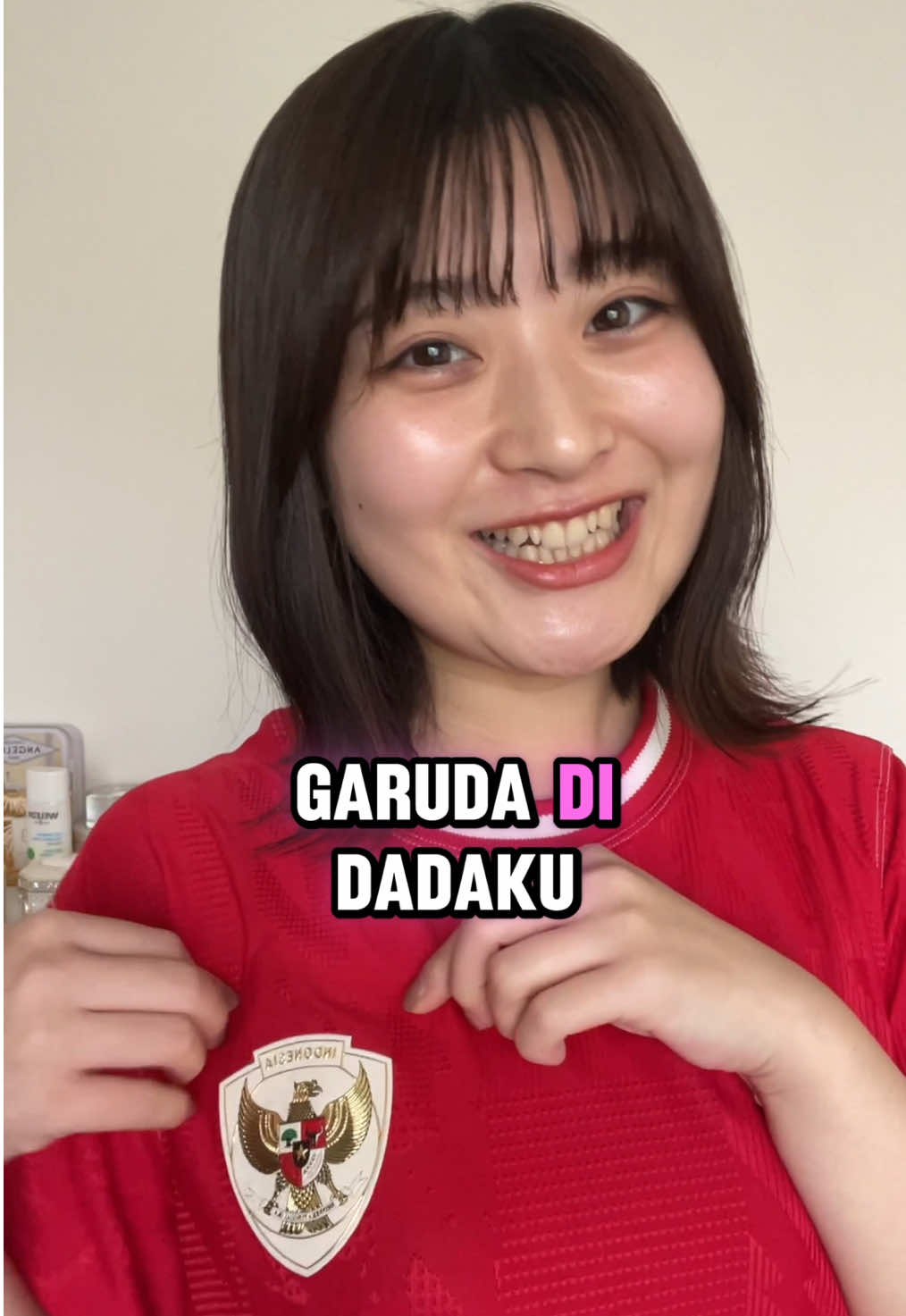 Garuda di dadaku!! #nanako #Indonesia #jepang #fyp #pialadunia #garudadidadaku 