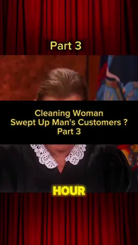 Cleaning Woman Swept Up Man’s Customers? ( Part 3 ) #justice#judgejudy#tvshow#usa_tiktok#america#🇺🇸#fyp#foruyou 