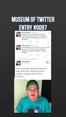 witches exist. we're not your costume. - Museum of Twitter #0097 #twitter #museumoftwitter #twitterquotes #halloween #witchcore #witchcraft #witch #witchtok #costume
