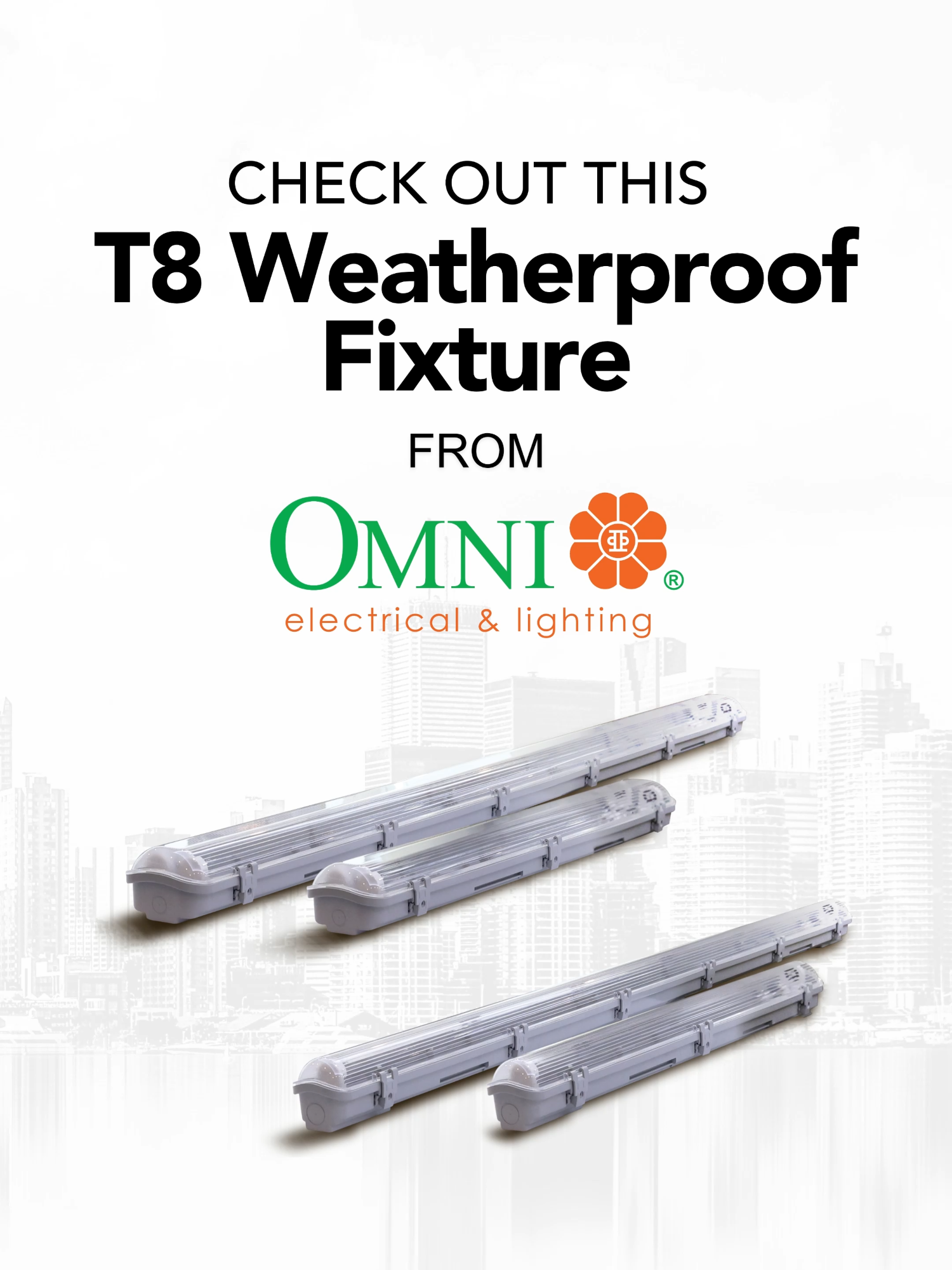 Upgrade the safety and style of your LED T8 Superlux and Glass Tubes with our new T8 Weatherproof Fixture for protected lighting that is long lasting!  All items are available in our yellow basket. Buy now. #omniphilippines #omniph #lagingon #safety #LED #Lightingfixture #durable