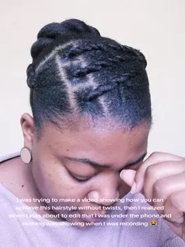 Yhooo 😭 Ke llela nako eo kee sentseng ke record this hair tutorial . The good thing about this is that the hairstyle was beautiful ❤️ I used brazilian wool for extension because my short hair. Hairstyle for short natural hair with brazilian wool.  #hairtutorial #naturalhairstyles #afrohairstyles #phondohairstyles #slickbun #slickback #sleekbun #gelhairstyle #hairinspo #hairideas #shorthair #4chair #type4naturalhair #brazilianwoolhairstyle 