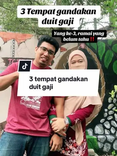 Tahniah semua bijak urus kewangan !! Masih belum buka akaun GAP, tengok pinned video untuk rujukan buka akaun percuma. #LearnOnTikTok #gaji #savingmoney #jombelajar 