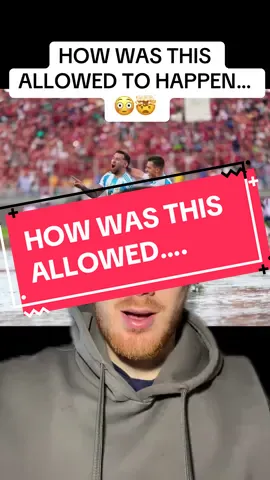 That is genuinely closer to a swimming pool than a football pitch 😂 #argentina #footballtiktok #football #PremierLeague #footballvideo #prem #fyp 