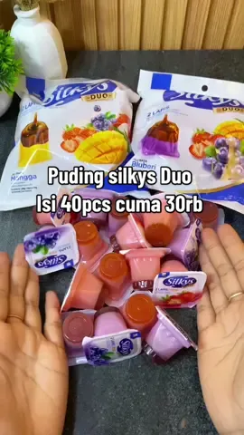Pudingnya enak dengan 2 lapis gula aren ✨ #silkysduopuding #silkyspuding 