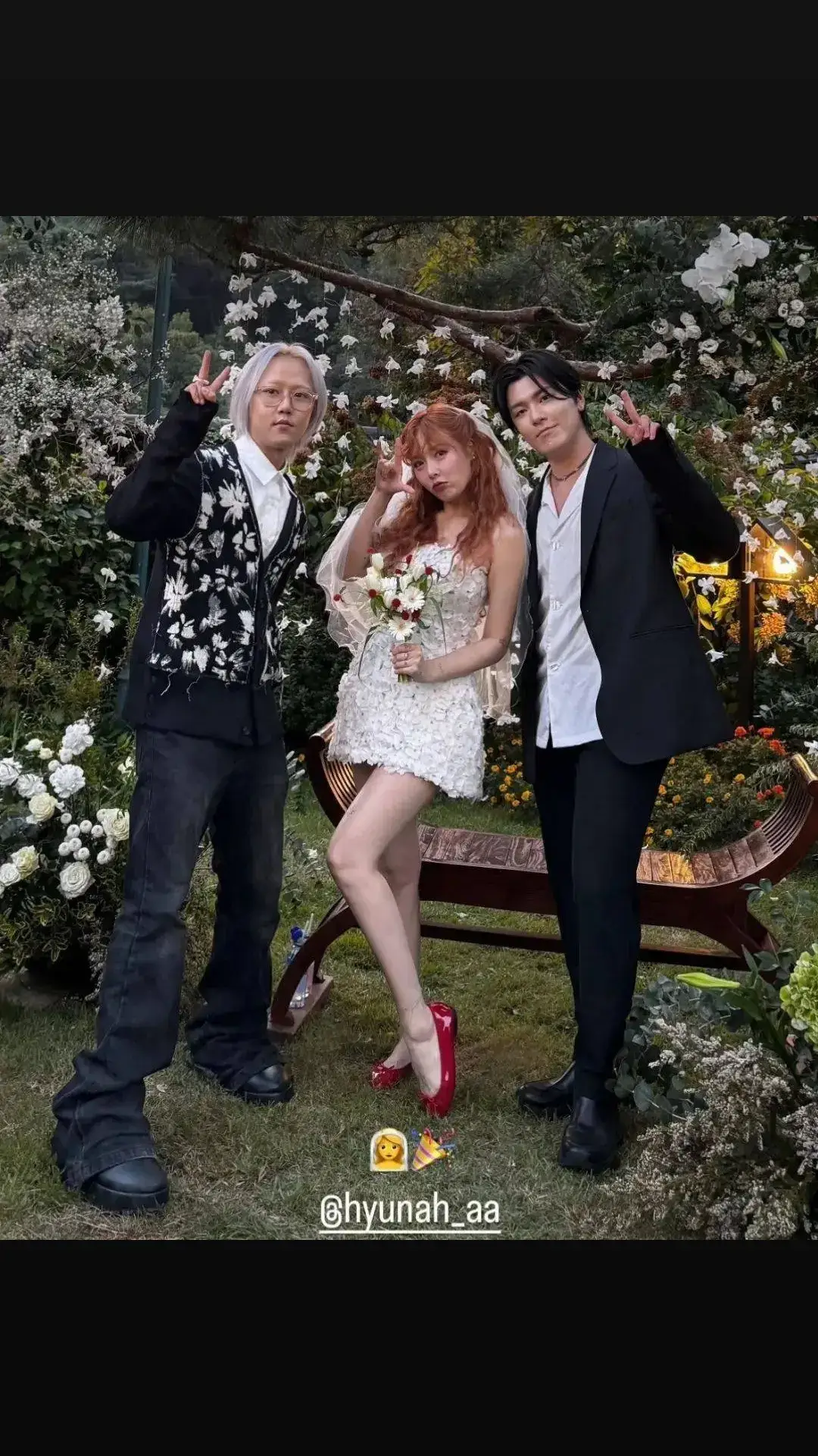 chukkae mba hyunaa #hyuna #wedding 