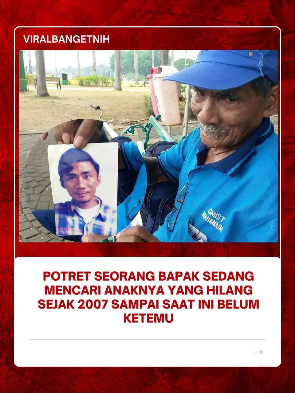 Pengorbanan seorang bapak yang ga pernah henti😭😭😭 cr by @hello.im.star4  #oranghilang #ayah #anak #bapak #sedih #fyp