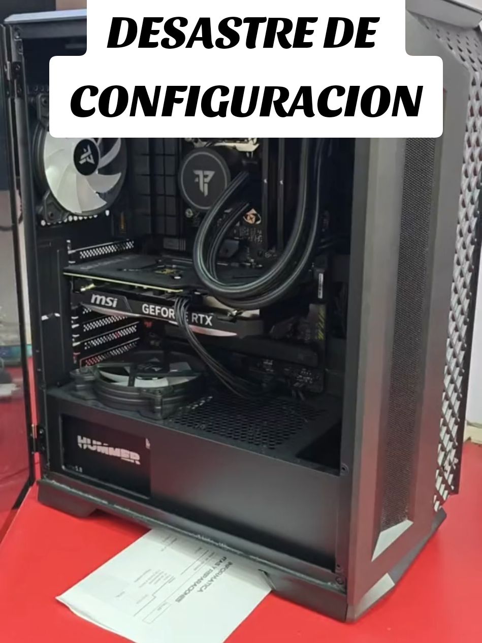 Equipo PcComponentes con problemas varios y errores en montaje. Proximo video con diagnóstico, este Lunes  i7 14700k, Caja Tempest y Rl Tempest. Rtx 4070. 32GB DDR5 6400 Aquí tenéis video con cambio de disipador y memorias @Worldpc  #pc #pcgaming #pcgaming #pcgamer #taller #informatica #serviciotecnico #intel #tempest #rtx #nvidia #corsair #GamerGirl #gamertiktok #twtich #cadiz #nvidia #nvidiageforce #msi 