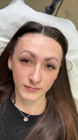 A gorgeous nano brow transformation ❤️✨