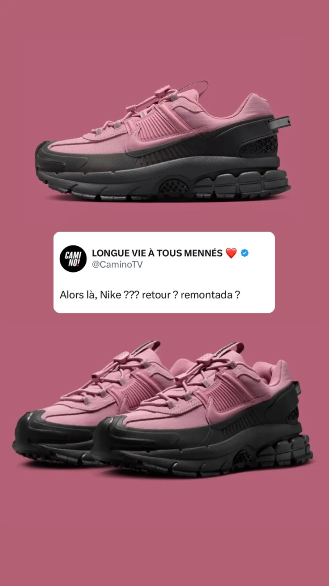 Nouvelle Nike Vomero qui sort cette automne, enregistre le post pour pas la rater 🤞🍂