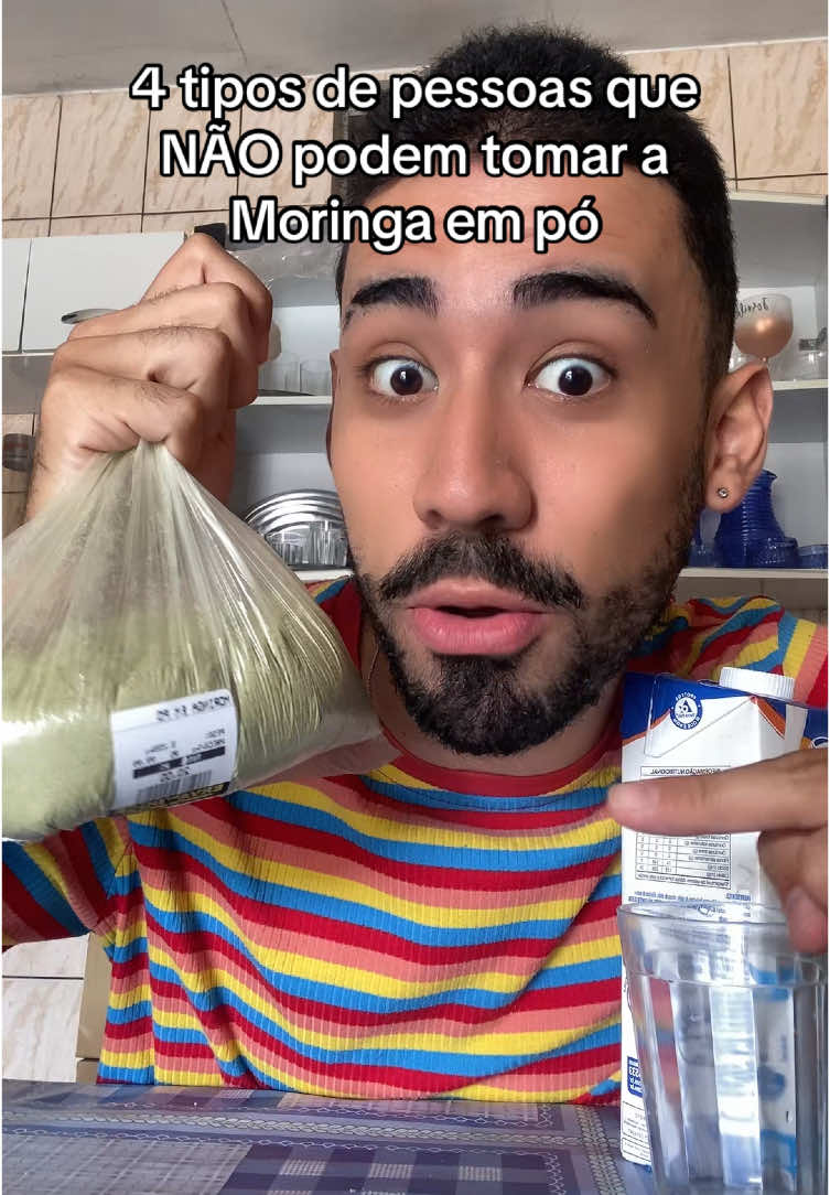 Respondendo a @alinecristina074 testando mais uma receita: Moringa+Leite 🥛  #moringa #moringapowder #moringabenefits #podemoringa 